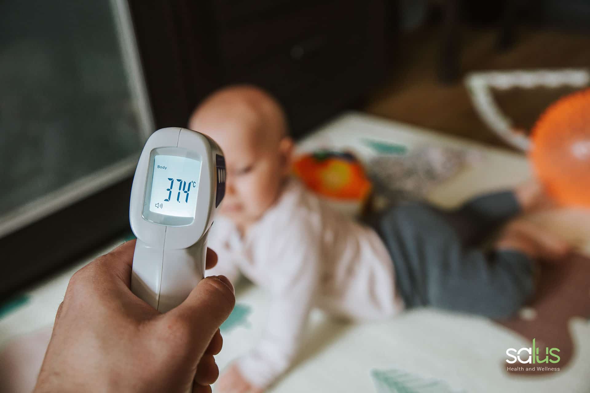 Salus Blog Come misurare la febbre nei bambini