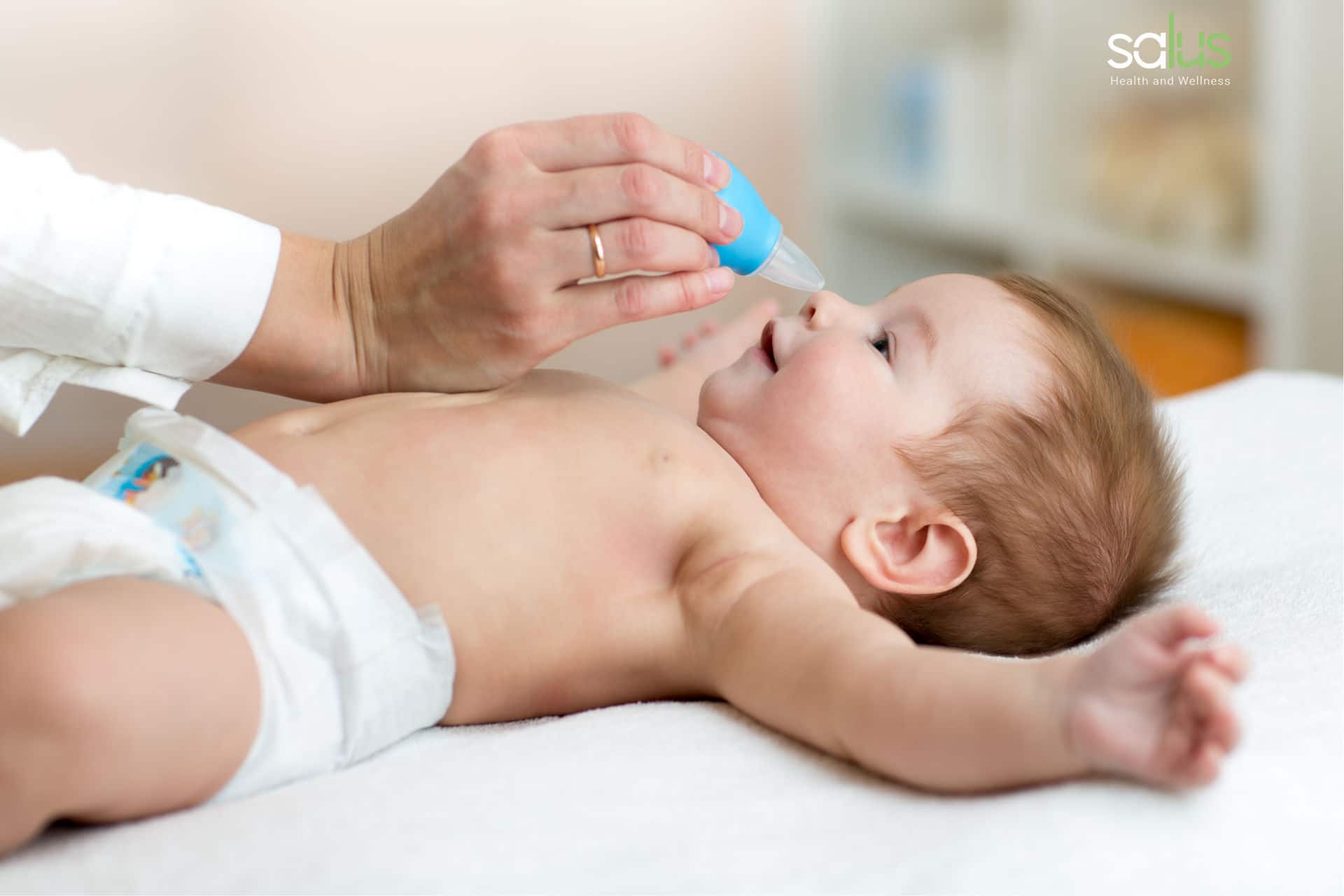 Salus Blog Aspiratore nasale per neonati come funziona e perché usarlo